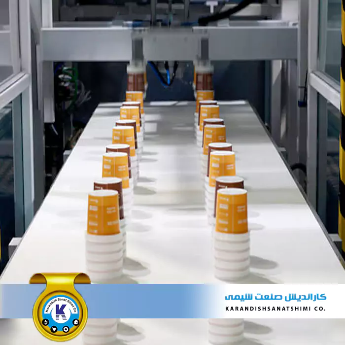 Disposable cup production line