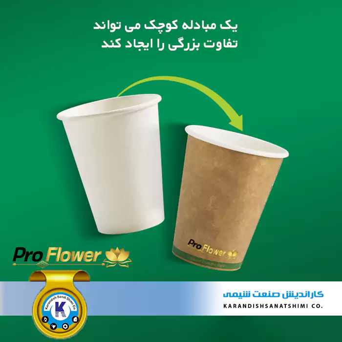 Paper cup for hot drinks