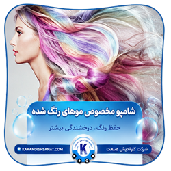 فرمولاسیون شامپو مخصوص موهای رنگ شده