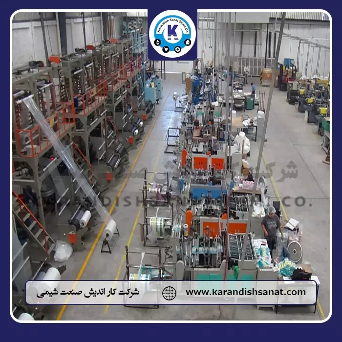 خط تولید کیسه فریزر